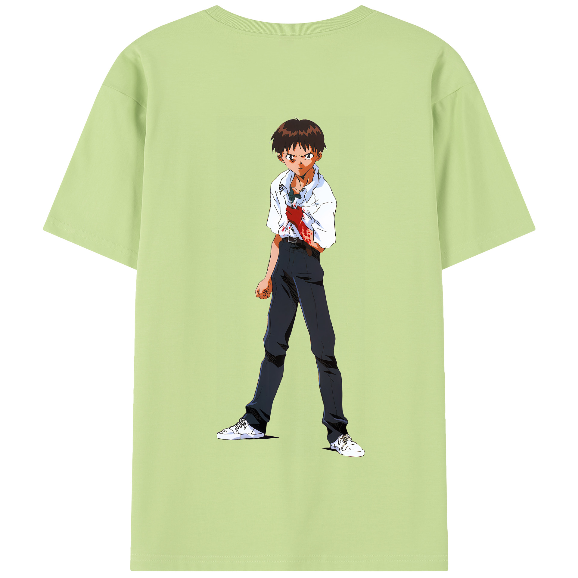 （画像用） EVA 新世紀エヴァンゲリオン 綿100％半袖Tシャツ（背面プリント）